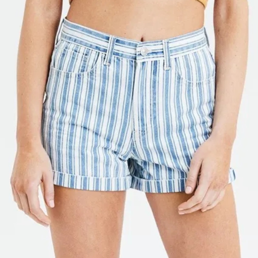 EUC American Eagle striped Shorts 12
